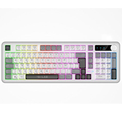 The G-Lab Keyz Caesium EX - Blanc/Gris