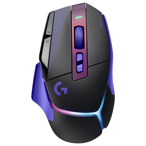 Logitech G G502X Plus Noir/Pourpre