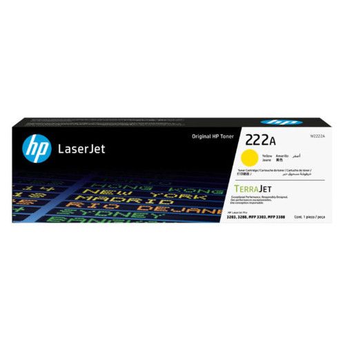 HP 222A (W2222A) - Jaune