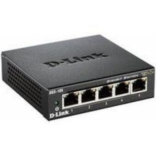 D-Link DGS-105 - 5 (ports)/10/100/1000/Non manageable