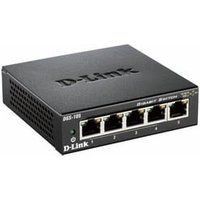 D-Link DGS-105 - 5 (ports)/10/100/1000/Non manageable