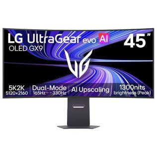 LG 44.5" OLED - UltraGear Evo AI 45GX950B-B